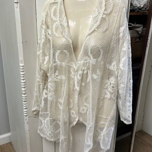 - Fabulous lace jacket— one of a kind. Hand made!
